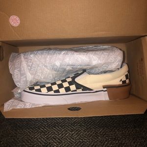 Limited Edition Gum Bottom Checkerboard Vans